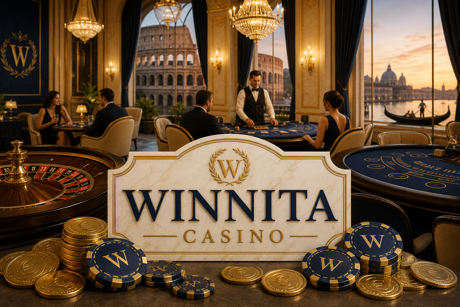 Casinò live Winnita con croupier in streaming